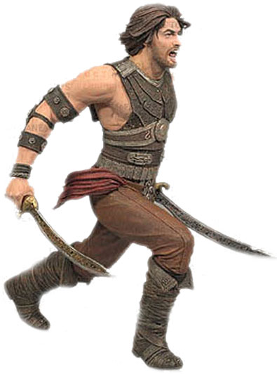 Illustration for article titled Prince Of Persia Figures: Hold Jake Gyllenhaal In The Palm Of Your Hand